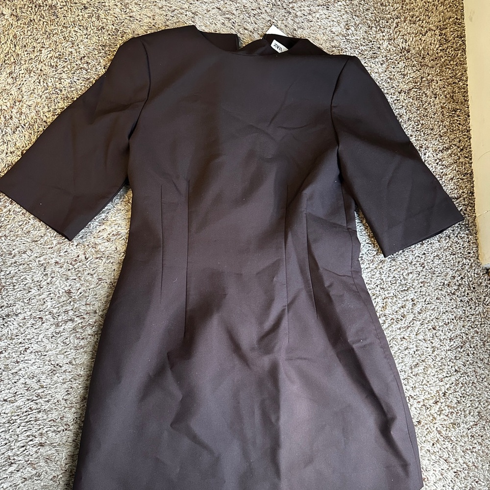 Zara brown Dress